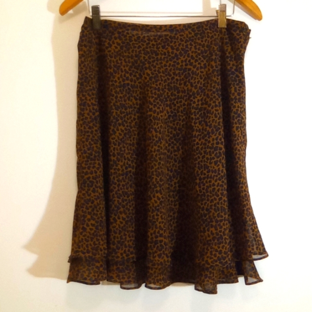 Express Skirt Animal Print Size L